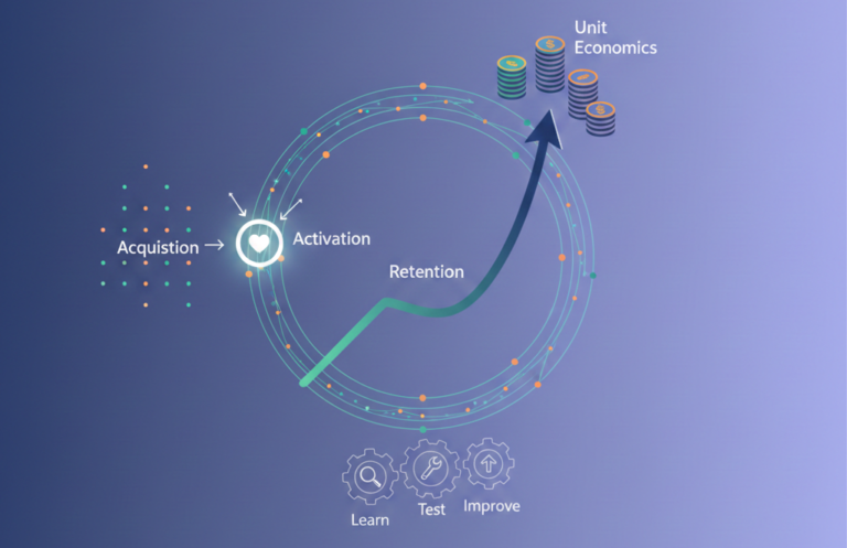 Stop drowning in vanity data. Discover which SaaS metrics, from activation to unit economics, fuel real growth using the Learn-Test-Improve framework.