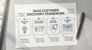 Master SaaS customer discovery to validate your idea before coding. Learn the exact questions, frameworks, and MVP strategies to build a profitable product.